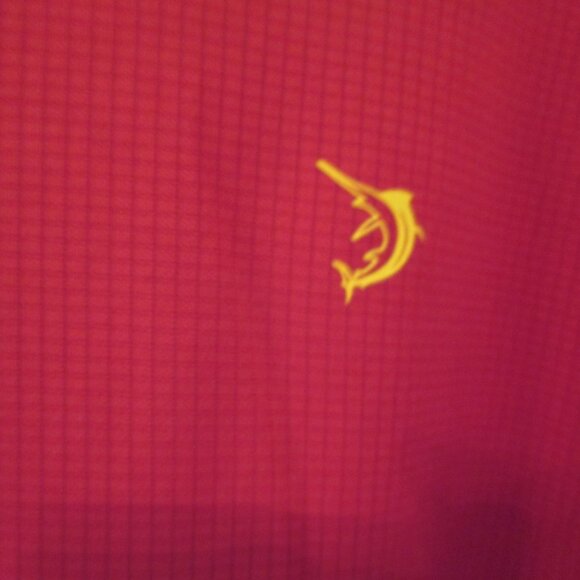 NWT Men's Reel Legends Burgundy & Yellow Top XL Long Sleeves logo - Picture 4 of 6